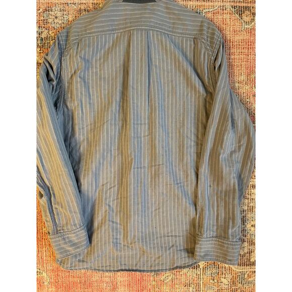 Tommy Bahama Men's Island Modern Fit Button Down Shirts Long Sleeve Gray - Picture 7 of 8